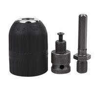 LjwZekyrnt Portabrocas Adaptador de Abrazadera apretada a Mano eléctrica Conversión de Martillo 2-13 mm Rosca 1/2-20UNF para SDS