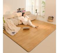LJXFYSD Alfombra Calefactora Eléctrica de Grafeno, Calienta Pies Eléctrico | Temperatura y Temporizador Ajustables, Suave para Interiores, Sala de Estar Oficina