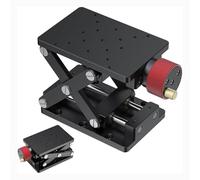 LJXFYSD Plataforma de Elevación Precisa del Eje Z de la Aleación, Plataforma de Elevación Manual, Altura de Elevación de 55 mm, Capacidad de Carga de 10 kg Fuerte Estabilidad