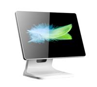 LJXFYSD Terminal POS con Pantalla Táctil de 15,6 Pulgadas, Sistemas POS con Caja Registradora Inteligente Todo en Uno Monitor de Pantalla Táctil LCD 4 GB RAM 64 GB SSD Windows 7/10