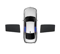 ljxwzh Parasol para Ventanilla Lateral de Coche para Ford Focus MK4 Wagon Estate 2019-2024,Visera Solar de Verano,Juego Completo de Cortinas Magnéticas,Black-Black-2*Rear Window