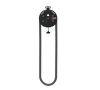 LjyAeono Entrenador de Cuerda sin Fin, Máquina de Poleas con Resistencia Ajustable, Equipo de Gimnasio en Casa, para Ejercicios de Agarre, Espalda y Coordinación Corporal.