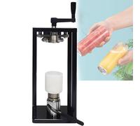 LjyAeono Selladora De Latas Rotativa con Manivela para Latas De Aluminio. MáQuina Selladora Manual De Latas. Rodillo De Acero Inoxidable para ConservacióN HerméTica De Alimentos