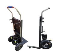 LJYKBFL Carretilla eléctrica para Subir y Bajar escaleras, con Motor sin escobillas de 2200 W, Capacidad para Subir y Bajar escaleras con una Carga de 400 kg, 65 A