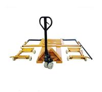 LJYKBFL Gato hidráulico para Transporte de vehículos, transpaleta de 2500 kg, Remolque para Transporte de vehículos, Carrito para Transporte de vehículos pequeños