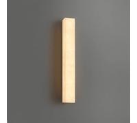 LJYKBFL Lámpara de Pared Moderna de Metal con Pantalla de mármol, diseño geométrico Dorado, Ideal para Dormitorio, mesita de Noche, Estudio, escaleras, pasillos, Luces Decorativas de Pared.