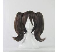 LJYNB Los siete pecados capitales Diane Cosplay pelucas de fibra de alta temperatura Base de pelo sintético peluca y dos colas de caballo pelo + gorro de pelo gratis