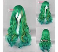 LJYNB Yowamushi Pedal GRANDE ROAD cosplay peluca Makishima verde peluca de pelo largo ondulado disfraces