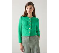 LK Bennett Alexa Tweed Jacket Green Talla: 12 | Chaquetas Outlet | Mujer | Verde