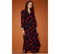 LK Bennett Dita Midi Dress Multicolor Talla: 12 | Vestidos Midi Outlet | Mujer