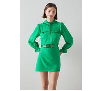 LK Bennett Dr Edie - Key Jaquard Dre Green Talla: 14 | Mini Vestidos Outlet | Mujer | Verde