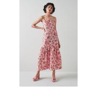 LK Bennett Dr Essie - Strap Chine Fl Multi Talla: 44 | Vestidos Midi Outlet | Mujer