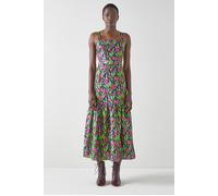 LK Bennett Dr Essie Strappy Midnight Multi Talla: 40 | Vestidos Midi Outlet | Mujer