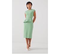 LK Bennett Dr Mia Petite Dress Green Talla: 46 | Vestidos Midi Outlet | Mujer | Verde