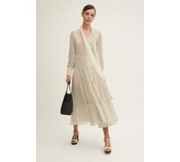 LK Bennett Dr Polly Tie Neck Dress Black Talla: 10 | Vestidos Midi Outlet | Mujer | Negro