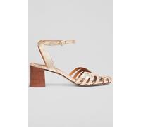 LK Bennett Fs Aspen Plaited Front Pale Gold Talla: 40 | Chancletas Outlet | Mujer | Amarillo