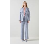 LK Bennett Gene Stripe Blazer Blue/white Talla: 16 | Blazers Outlet | Mujer | Azul