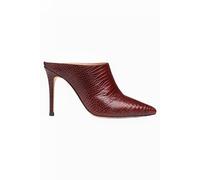LK Bennett Hannah Mule Burgundy Talla: 36 | Zapatos de Mula Outlet | Mujer | Marrón