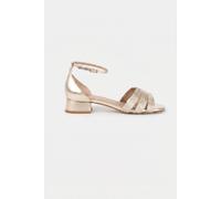 LK Bennett Sylvie Formal Sandals Champagne Talla: 40 | Chancletas Outlet | Mujer | Blanco