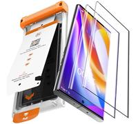 LK Paquete de 2 protectores de pantalla para Samsung Galaxy S23 Ultra, no de vidrio, poliméricos, a prueba de explosiones, soporta desbloqueo de huellas dactilares, sin burbujas, flexible y suave