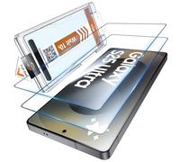 LK Screen Protector de pantalla para Samsung Galaxy S25 Ultra, 2 unidades de cristal protector de pantalla, dureza 9H, instalación automática, 0 polvo y burbujas, antihuellas, HD