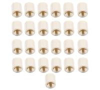 LK150 Needle Protector Knitter Needle Caps Sturdy Plastic Friction Reduction Knitting Machine Accessories for LKS100 LK150 GK370 Knitting Machine 25 Pieces Gray