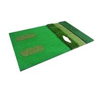LKAMCBZMF Esterilla de práctica de Golf con Base de Goma Res Indoor/Outdoor Golf Hitting Putting Swing Practice Mat Green 100x150cm (39.4x59.1 Inches)