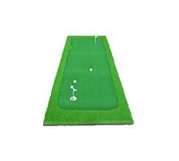 LKAMCBZMF Esterilla de práctica de Golf con Base de Goma Res Portable Golf Putting Practice Mat Green 100x300cm For Home Office Backyard