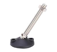 LKAMCBZMF Niveladores de Muebles Pies, 4 Patas Niveladoras Ajustables for Muebles, Color Negro, D40-D80 M8-M12, 50-100 Mm(D50xm10x100)