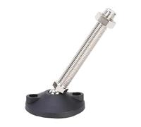LKAMCBZMF Niveladores de Muebles Pies, 4 Uds. Pies Niveladores De Muebles Ajustables Negros M8 M10 M12 Junta Universal(D50xm8x80)