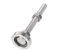 LKAMCBZMF Niveladores de Muebles Pies, Los Pies De Nivelación Adj Muebles del Ind M12-16 304SS Fijaron Tornillos Antideslizantes for Mecánico(100-m12x60(1set))