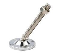 LKAMCBZMF Niveladores de Muebles Pies, Pies Niveladores Ajustables De Acero Inoxidable, Diámetro Base 50-80mm, Roscas M12/M16/M20/M24, 4 Uds(D60xm16x100)