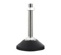 LKAMCBZMF Niveladores de Muebles Pies, Pies Niveladores Ajustables for Muebles, 2 Uds., Taza Fija, Junta De Plástico Y Aluminio, Tornillo Máquina(100 M24x100)
