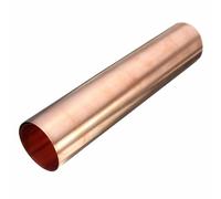 LKAMCBZMF Rollos de Cobre Suave y Puro, 99.9% Pure Copper Sheet Metal Foil Plate 0.01-0.04mm Thickness 100x100mm to 200x1000mm(Thickness 0.02mm,100x500mm)