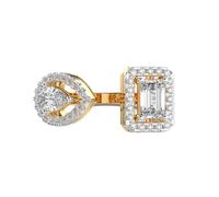 LKBEADS Anillo de plata de ley 925 con un brillante mensaje Amor para ti y para mí | Chapado en oro | Con moissanita, lujosos anillos de múltiples formas hechos a mano para mujer | LKJR_0374