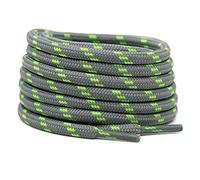 LKDCNUP Cordones para zapatillas, Cordones for zapatos, 1 par de cordones redondos for deportes al aire libre, senderismo, longitud de los cordones 100/120/140, cestas de cordones, 19 colores