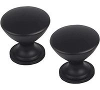 LKDCNUP Tiradores para armarios, 2 uds. Manijas de gabinete negras, tiradores arco, perillas aleación aluminio for cómoda, perilla for cajón, armario, manijas baño, palancas puerta