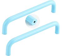 LKDCNUP Tiradores para armarios, Tiradores de armario coloridos for habitación niños, tiradores cajón aleación aluminio, pomos tocador, 2 uds