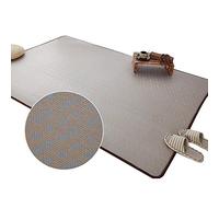 LKDYM - Alfombra de bambú antideslizante para pasillo, respetuosa con el medio ambiente, suave y perfecta para decoración del hogar, 2 m x 1 m, color A