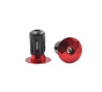 LKfjnhePF ArañAs para Bicicletas 1 par de Tapas Agarre Bicicleta aleación Aluminio, Tapones for Manillar montaña, for, Accesorios for Ciclismo(Red)
