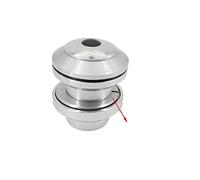 LKfjnhePF ArañAs para Bicicletas Dirección Threadless 1 Pulgada EC30 / 25.4 27mm 27 26 4mm Altura 29mm Rodamiento Externo Acero 30 Mm(Silver-27 Crown Race)