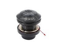 LKfjnhePF ArañAs para Bicicletas Dirección Threadless 1 Pulgada EC30 / 25.4 27mm 27 26 4mm Altura 29mm Rodamiento Externo Acero 30 Mm(Black-26.4crown Race)