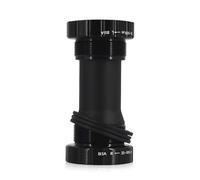 LKfjnhePF Eje Pedalier Cojinete de cerámica del Soporte de la Parte Inferior del cojinete Sellado for 68mm-73mm(Noir)