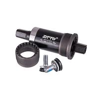 LKfjnhePF Eje Pedalier Soporte de la Parte Inferior de la Bicicleta 111 113.5mm 122.5mm Quare Hole Byble Eje Piezas de Bicicleta Cama y Desayuno for el Cangrejo de husillo cónico Cuadrado.(68X110.5L)