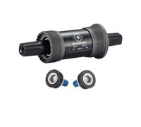 LKfjnhePF Eje Pedalier Soporte Inferior de Bicicleta 68mm Power Spline Soporte Inferior Cartucho Cuadrado de Bicicleta Taper for manivela de husillo cónico Cuadrado con Tornillos(122.5mm)