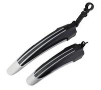 LKfjnhePF Guardabarros MTB 1 par de Guardabarros Delantero y Trasero for Bicicleta montaña, Accesorios for Ciclismo, Piezas for(White)