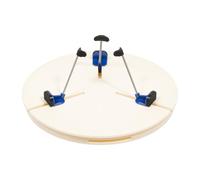 LKHDONG Clamp de cerámica plato giratorio con abrazadera ajustable, herramientas de reparación de cerámica para recortar cerámica y modelado
