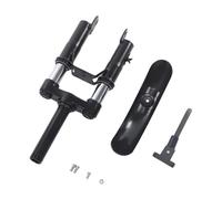 LKHDONG Juego de amortiguadores para scooter eléctrico, horquilla delantera para Xiaomi M365/1S/Pro/Pro2/Mi3, aleación de aluminio, horquillas de suspensión con soporte y guardabarros
