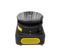 LKHDONG Soplador de aire 750 W para bailarines de muñecas, ventilador hinchable con 4 ruedas, ventilador radial de 2800 rpm, ventilador turbo, ventilador de presión (negro)