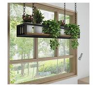 LKHGTR Partita Colgante de Techo Estante de Manchas de Madera 80 cm Standing Flower Standing Standing Modern Fashion Creativity Rectángulo de rectángulo Made in China